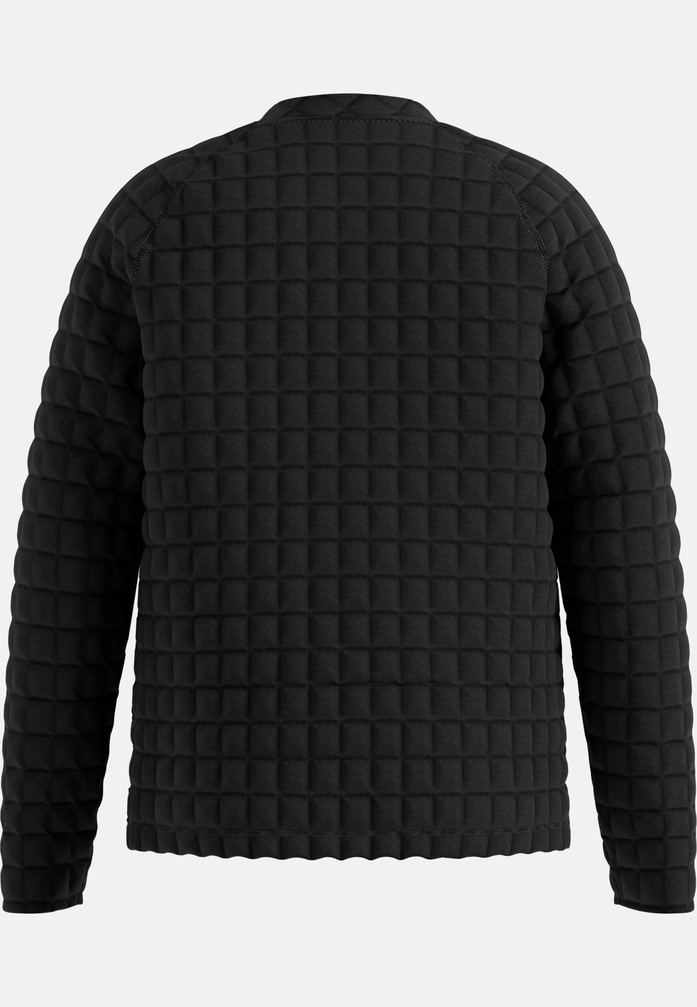 Gestepptes Adventurer Rundhalsshirt für Kinder in black