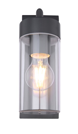 GLOBO LED Retrofit Außenwandleuchte VESSA anthrazit