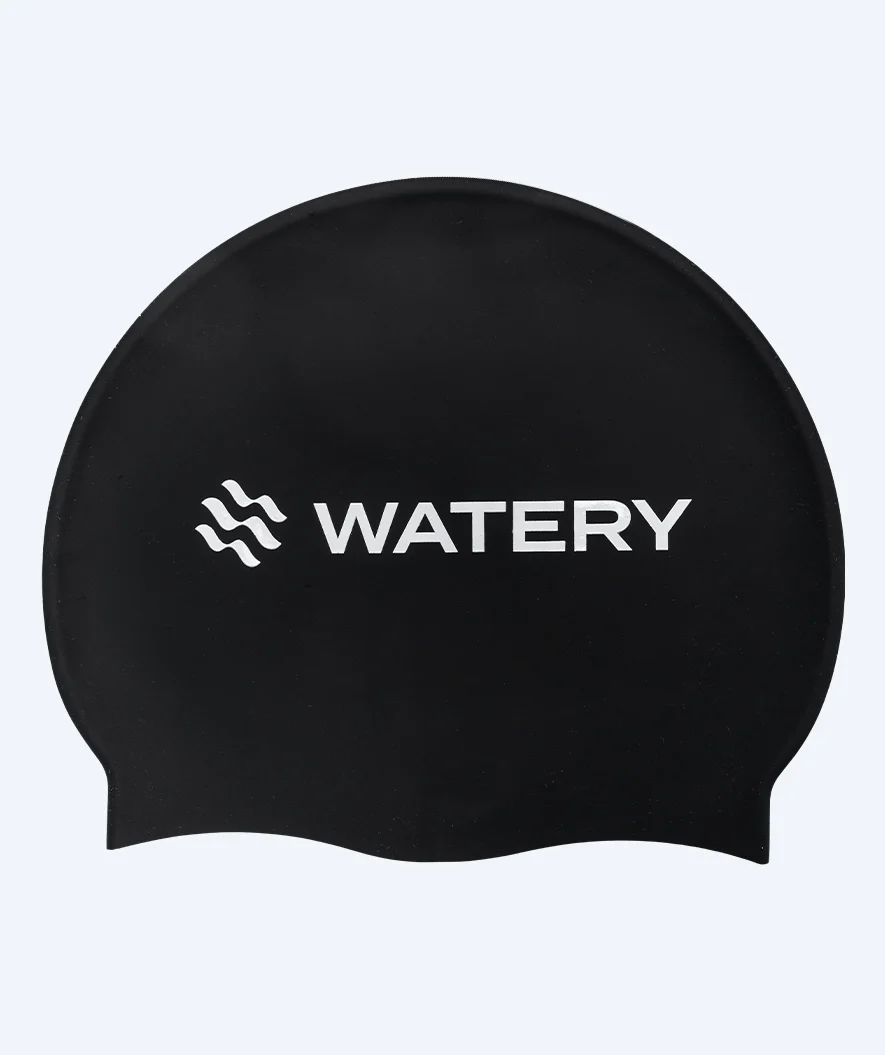 Watery badehætte - Eco Signature - Sort (30% genanvendt)
