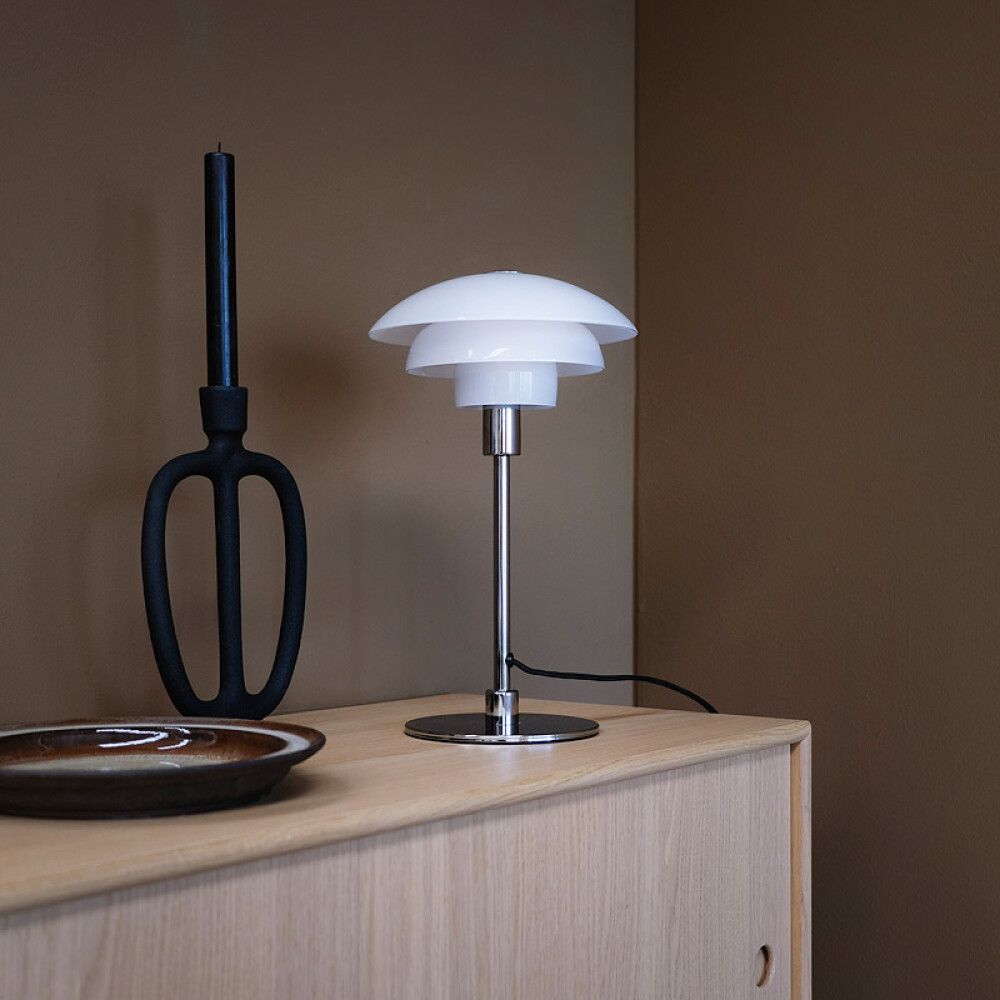 BORDLAMPE DYBERG LARSEN MORPH 21CM OPAL