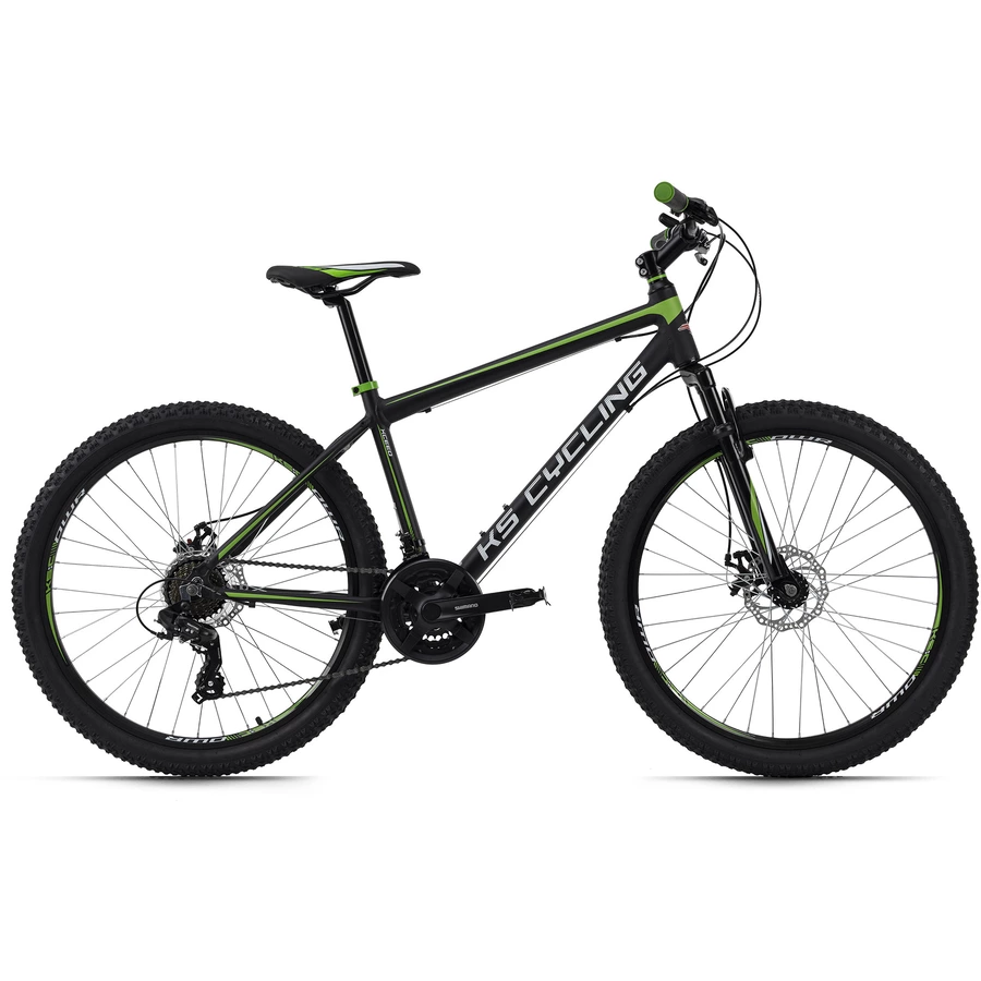 KS Cycling Mountainbike Hardtail 26 Xceed schwarz-grün