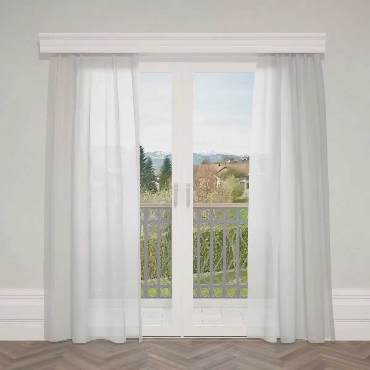 Tagvorhang Lina Beige