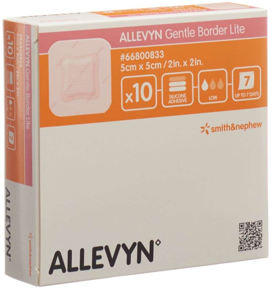ALLEVYN 5x5cm 10 Stk<br>10 Stück, 5x5cm