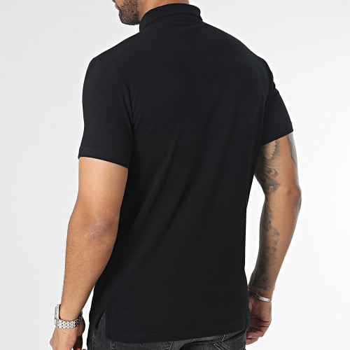 Polo Manches Courtes Studios Jersey Noir
