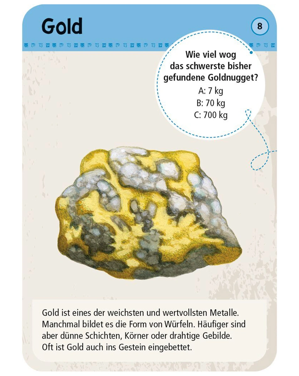 Expedition Natur 50 Mineralien & Steine