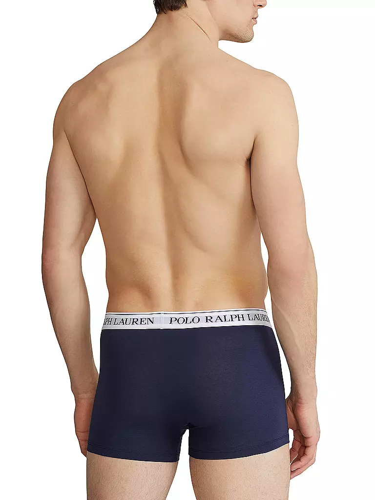 POLO RALPH LAUREN Pants 3er Pkg. Navy Aopp Navy  dunkelblau