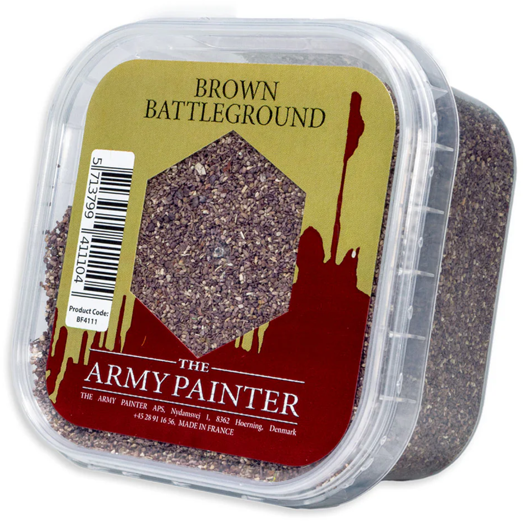 The Army Painter  Battlefield Basing: Brown Battleground    Die braune Vielfalt für deine Dioramen