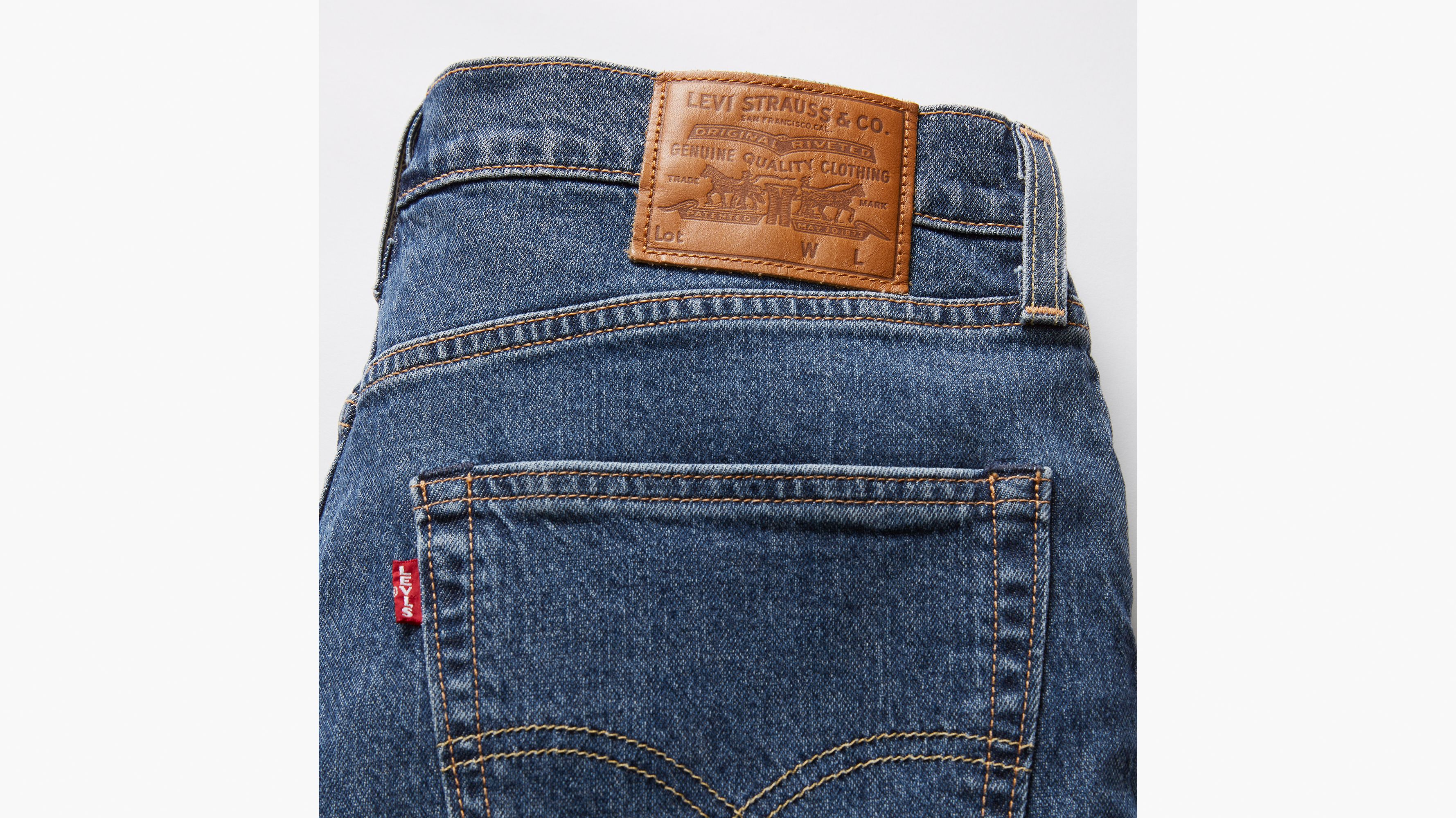 Levi's® short 405™ Standard Lightweight - Blue Core Cool Short - Bleu