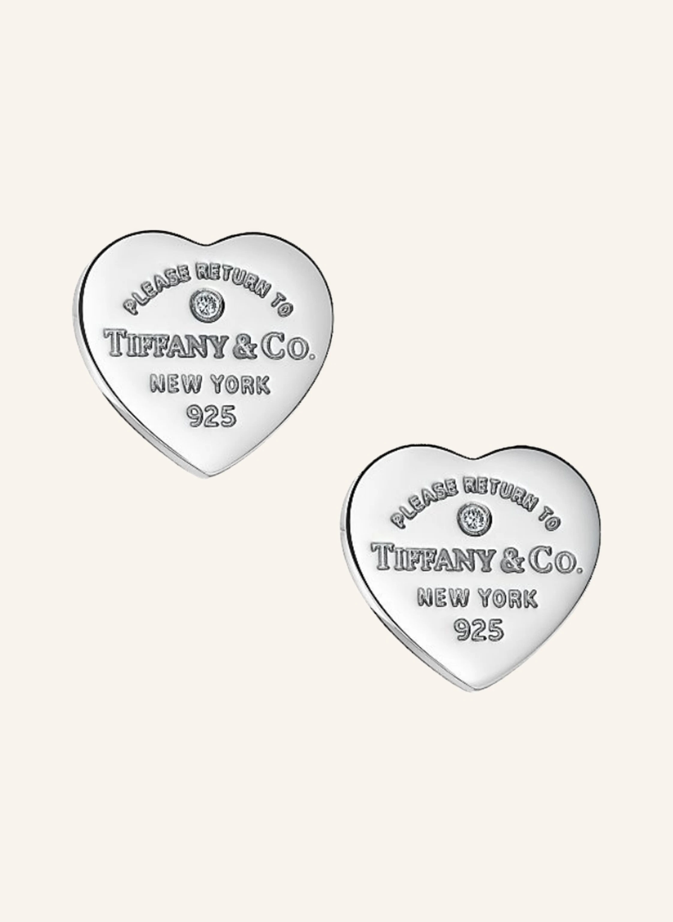 TIFFANY & Co. Return to Tiffany™ OHRRINGE aus Sterlingsilber