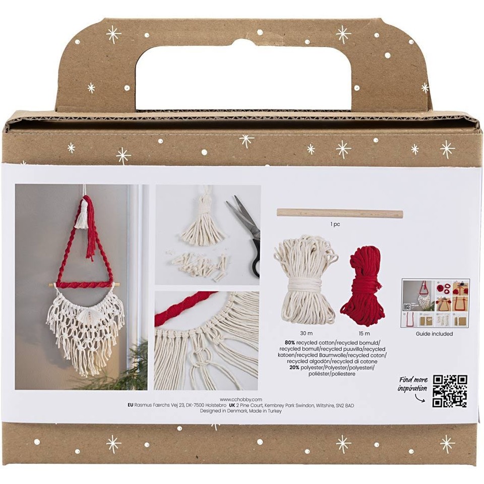 Mini DIY Kit - Macramé - Julemand