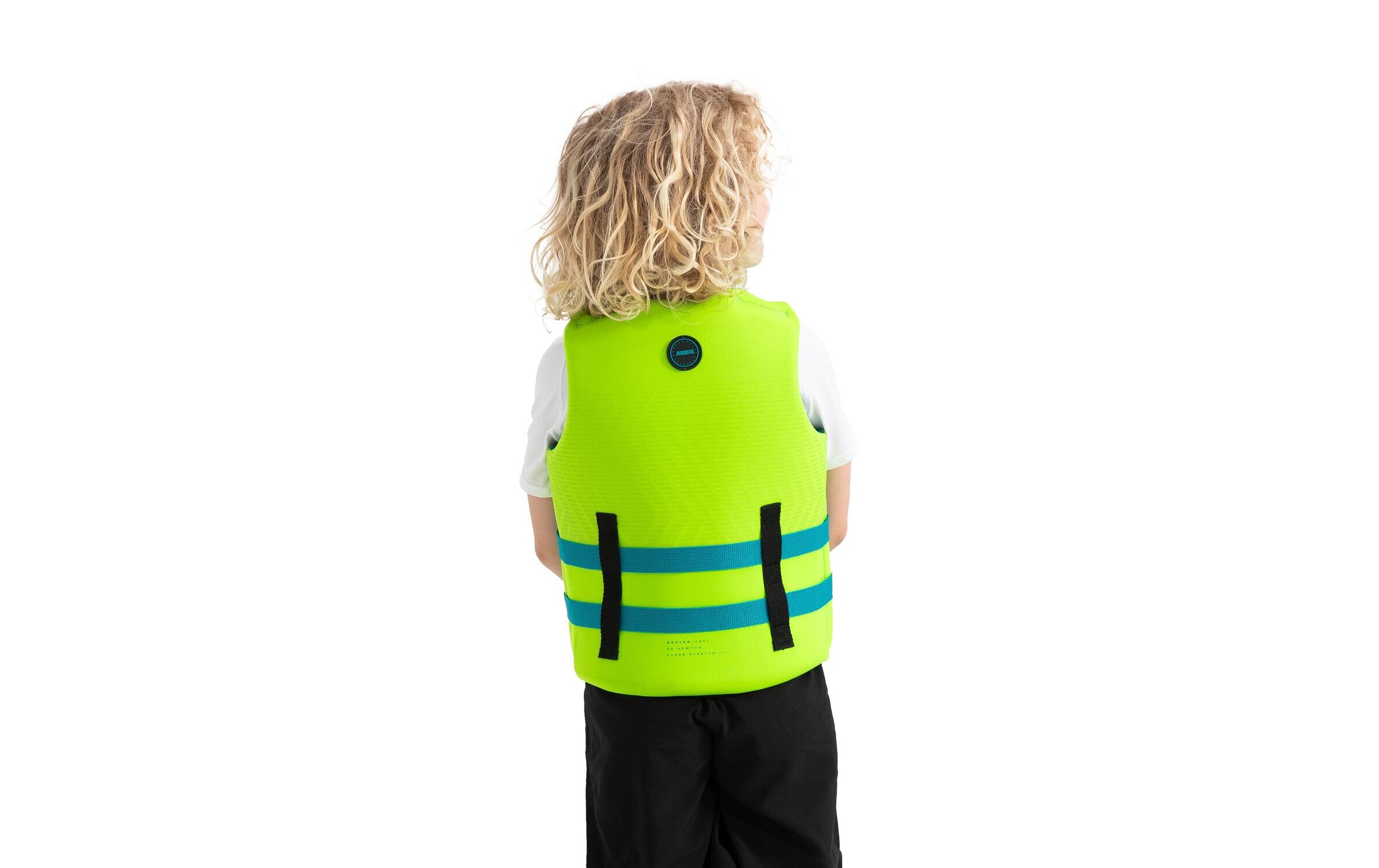 Neoprene Vest Youth Limette, 176<br>Sicherheitsweste