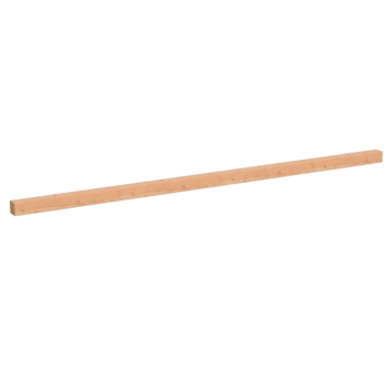 Tuinpaal vierkant Douglas ca. 8,5 x 8,5 cm, lengte ca. 300 cm