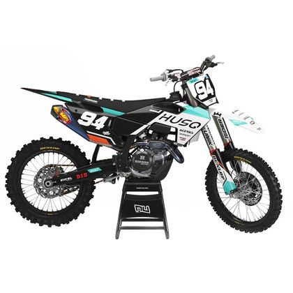 Kit déco RiderUnik WAT - Blanc / Noir