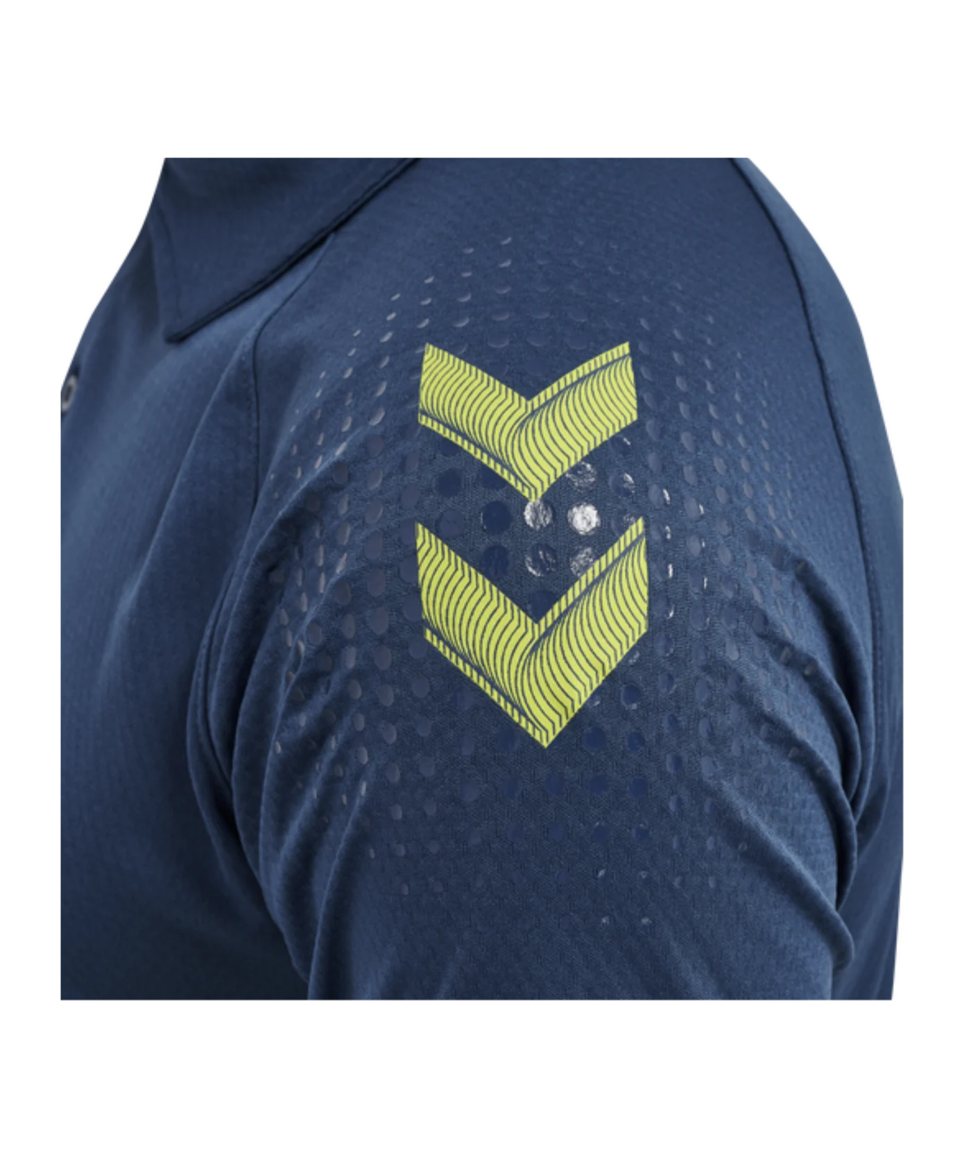 Hummel hmlLEAD Functional Poloshirt Blau F7642