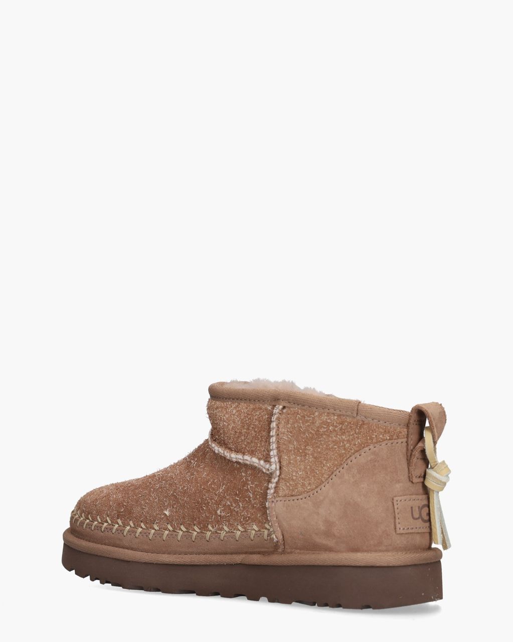 UGG Classic Ultra Mini Biarritz Boot Rocky Oak Dames Enkelboots