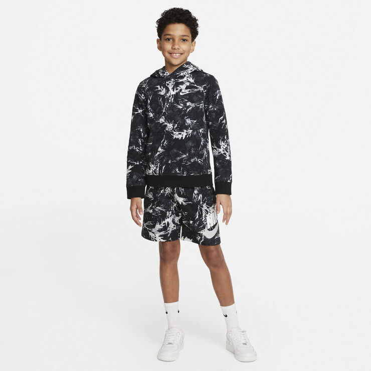 Nike Sportswear Printed French Terry Shorts Sort