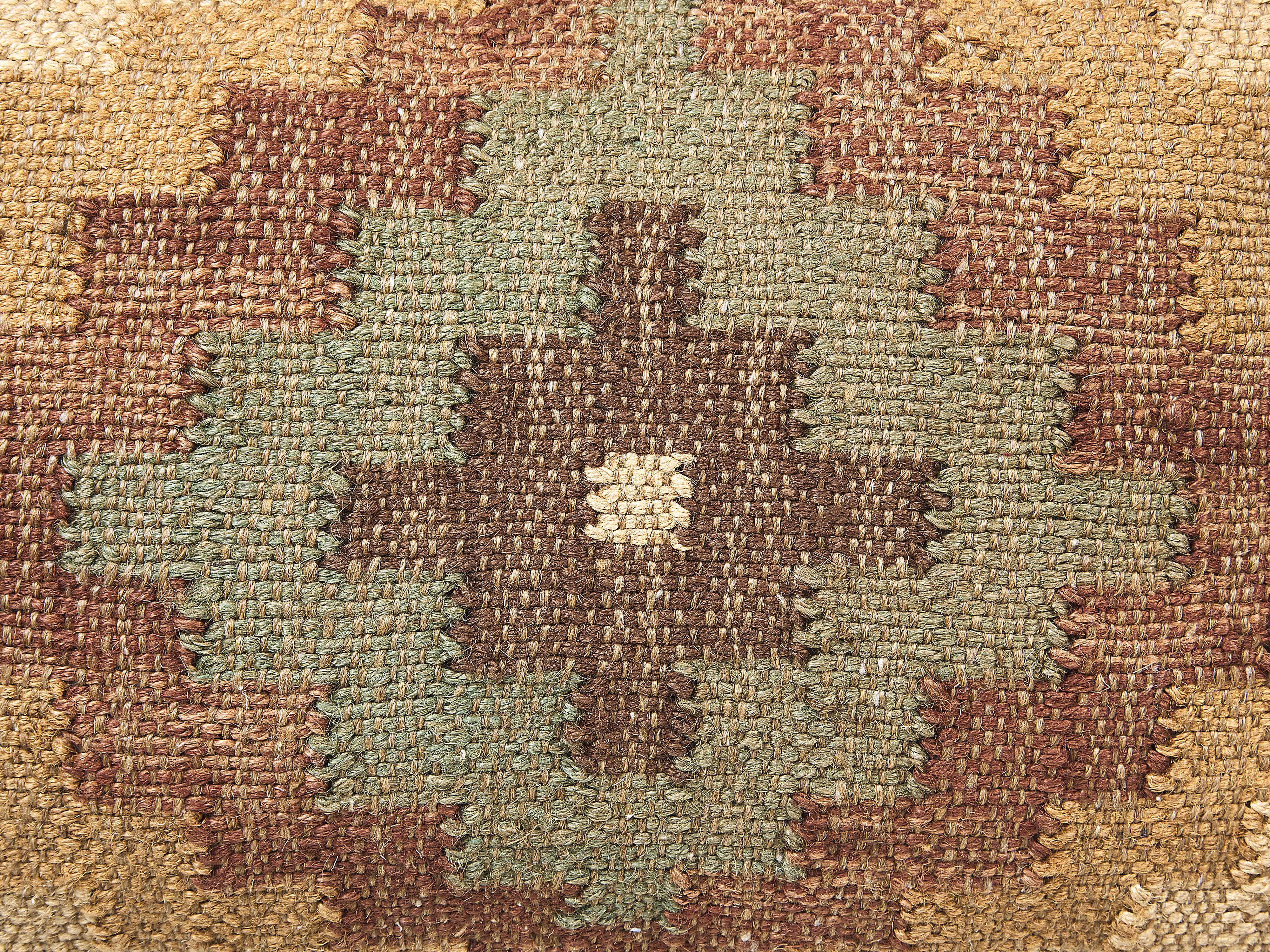 Poef MAGURI Jute Meerkleurig