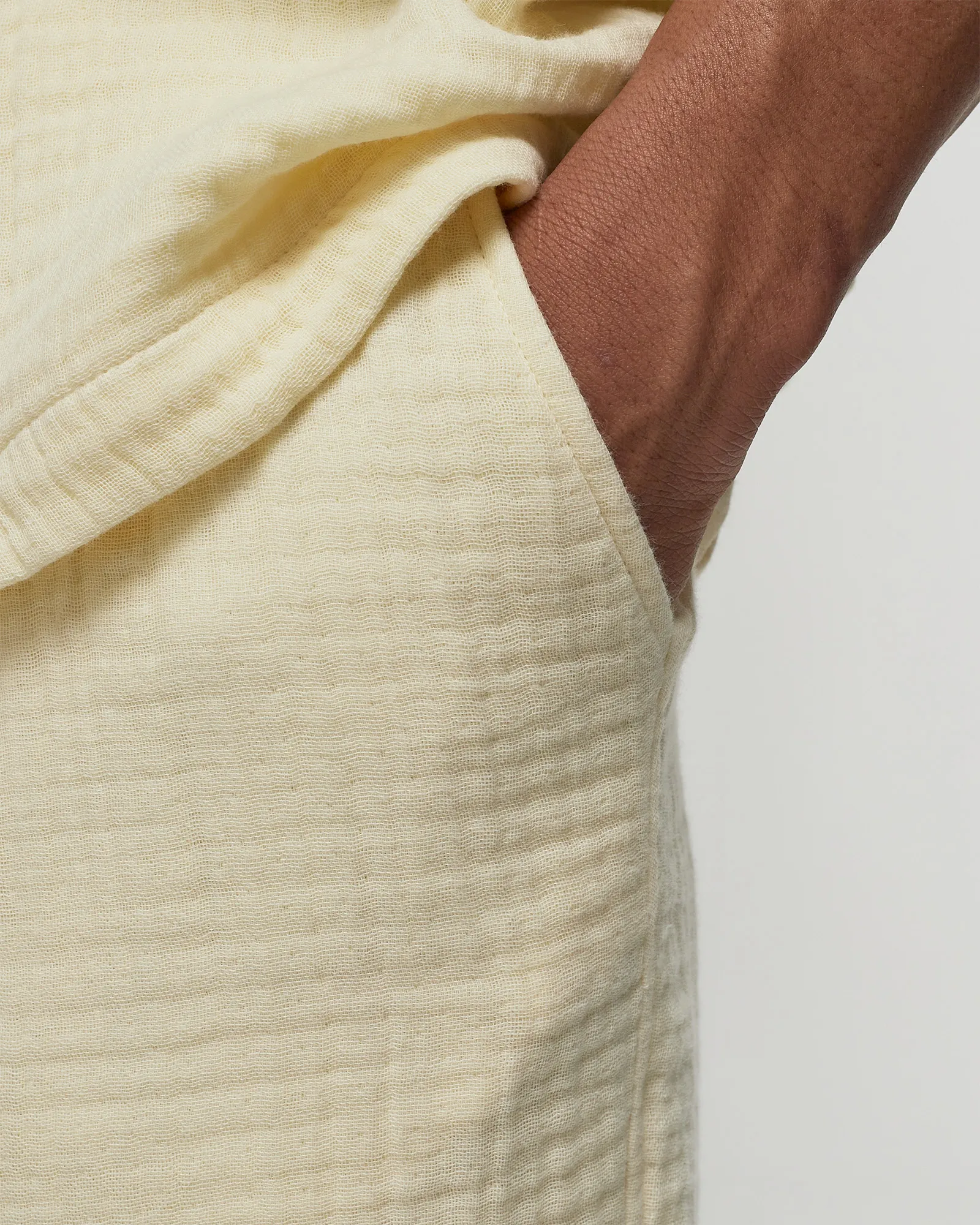 Daily Paper enzi seersucker shorts