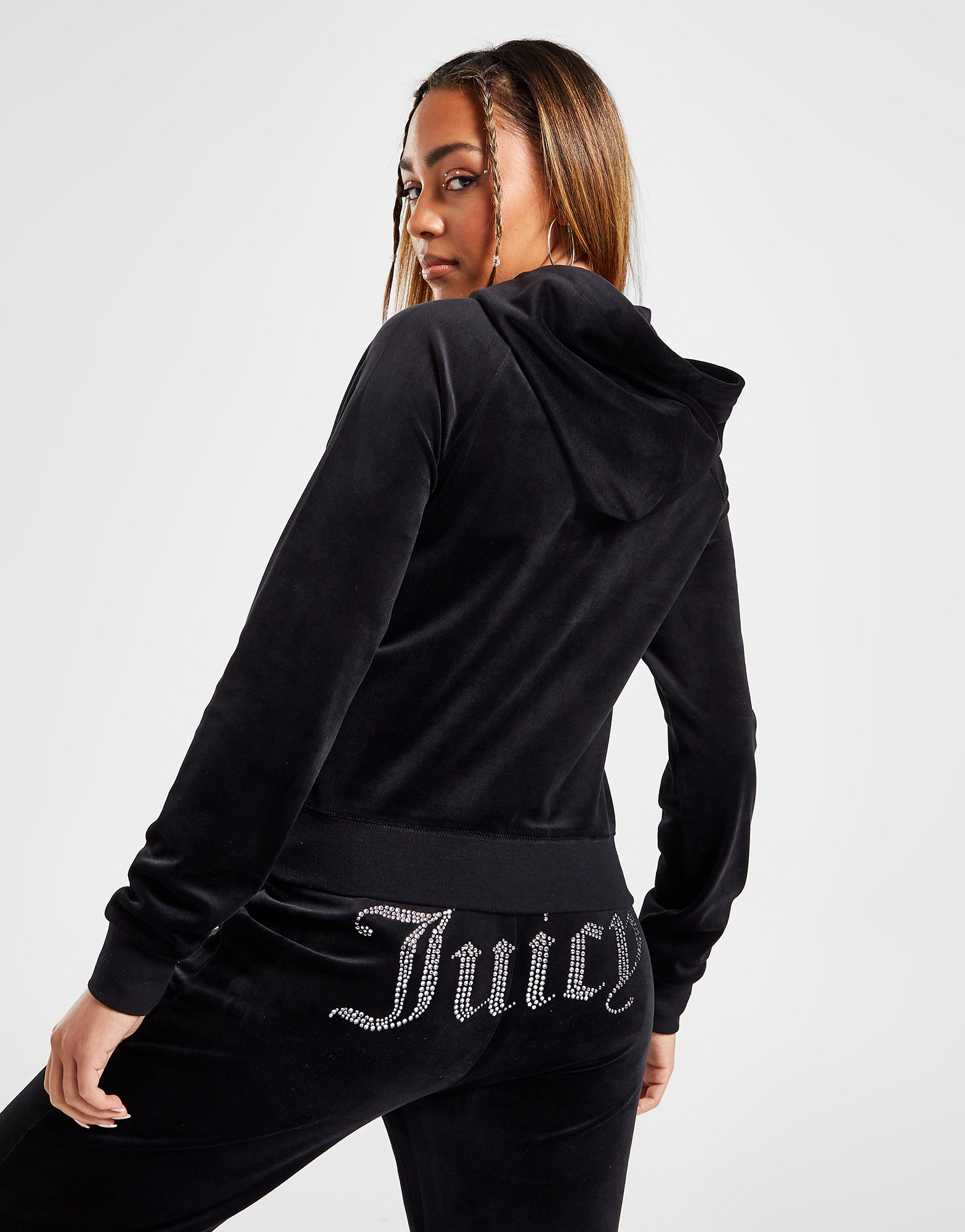 JUICY COUTURE Sweat à Capuche Diamante Femme