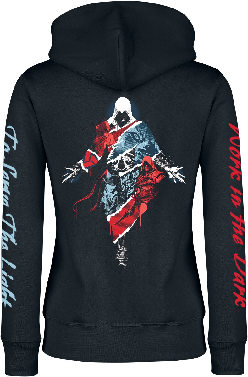 Work In The Dark | Assassin's Creed Sweat-shirt zippé à capuche