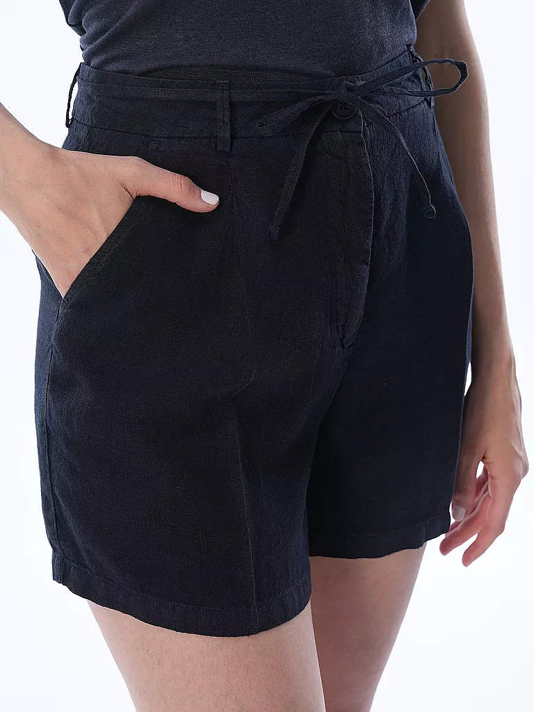 PENN&INK Leinenshorts  dunkelblau