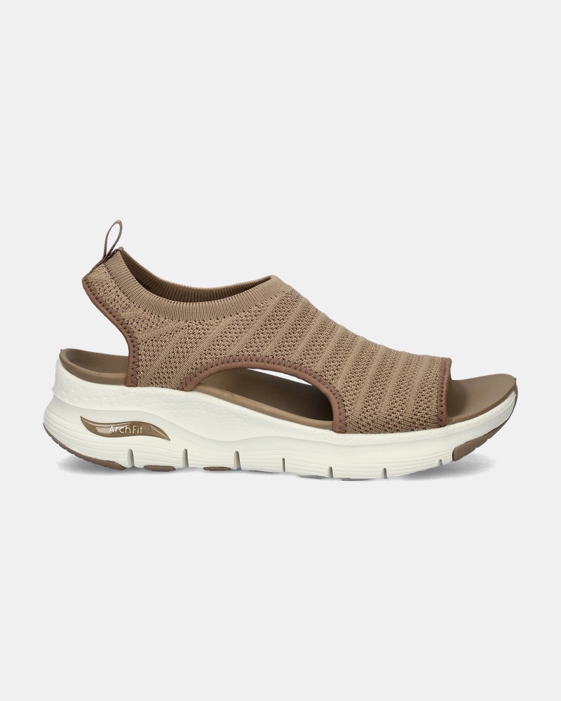 Skechers Arch Fit Darling Days Sandalen  - taupe