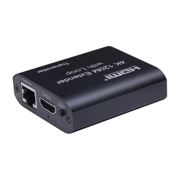 NÖRDIC HDMI Cat6 forlengelse 120m 4K30Hz HD med loop EDID funksjon HDMI Extension