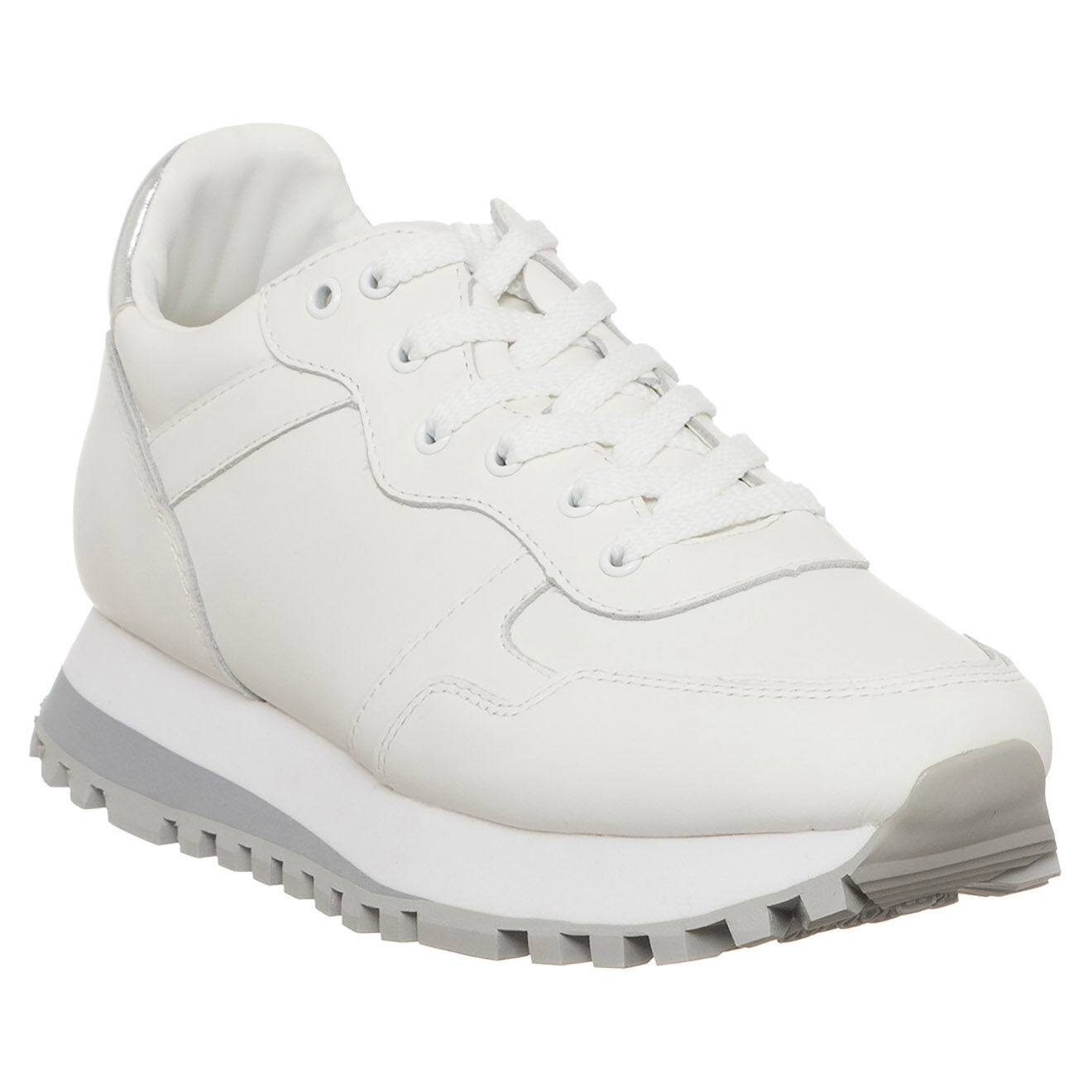 Liu-Jo Sneakers plateforme en Cuir Valentine blanches