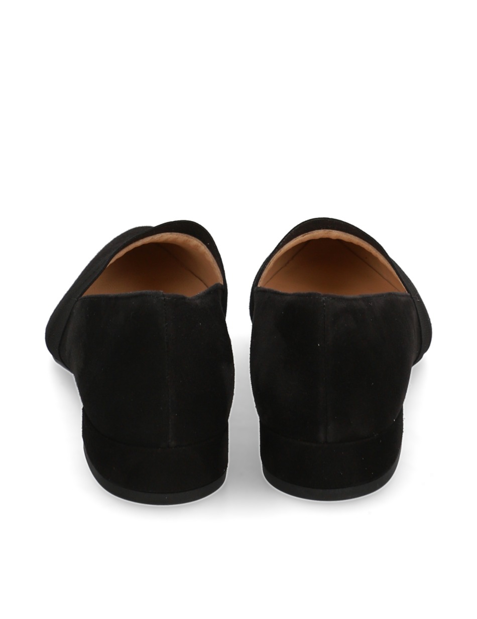 Veloursleder Ballerina