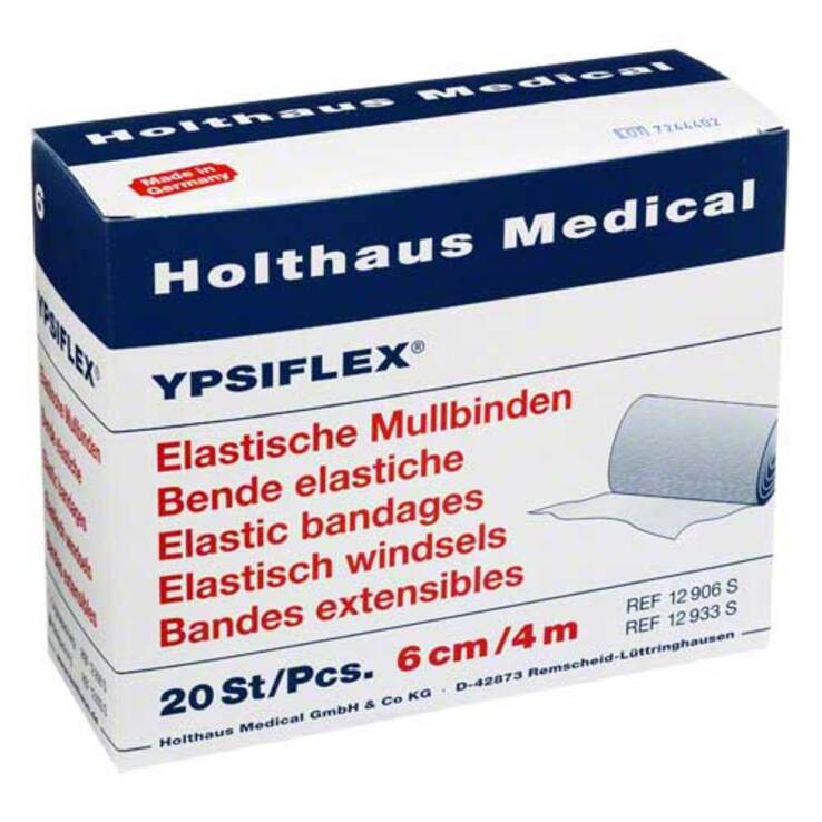 Mullbinden 4mx6cm elastisch, 20 St