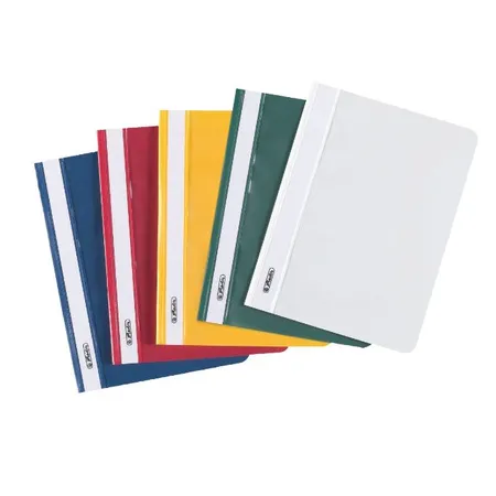 Herlitz Schnellhefter A5 PP farbig sortiert, 10 Stück
