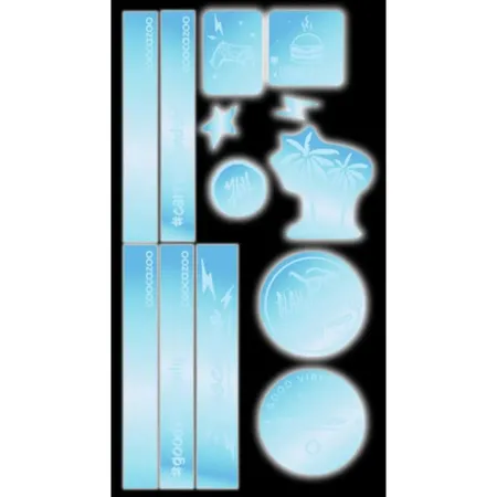 Coocazoo Reflektierendes Sticker-Set 