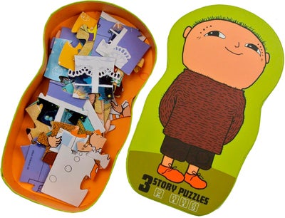 Barbo Toys Albert Åberg Deco Puslespill 3-in-1
