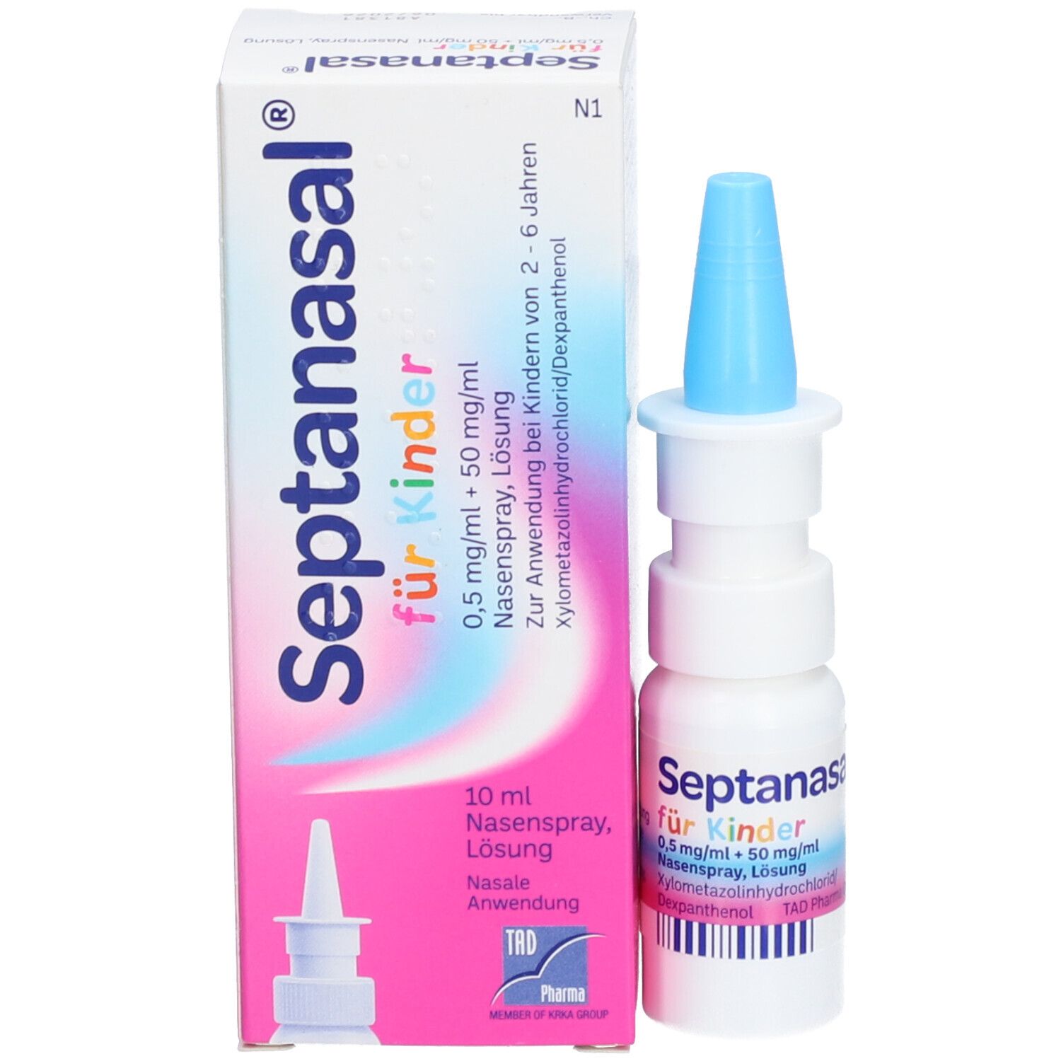 Septanasal® für Kinder 0,5 mg / ml + 50 mg / ml