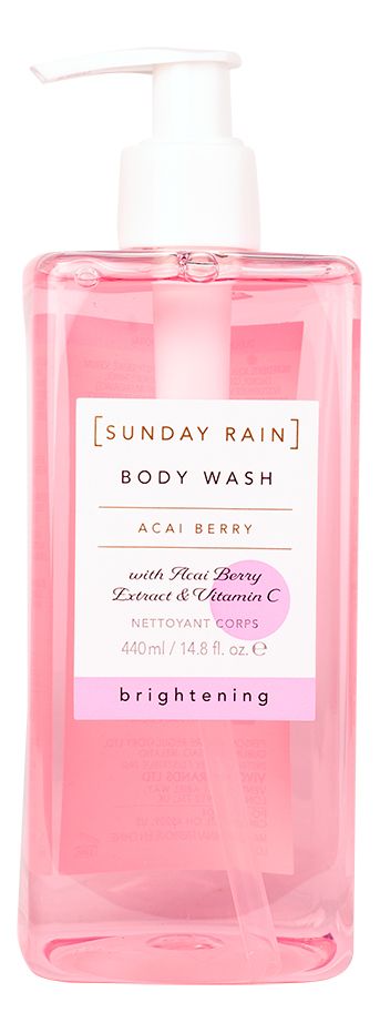 Sunday Rain Acai Berry Body Wash - 440 ml.