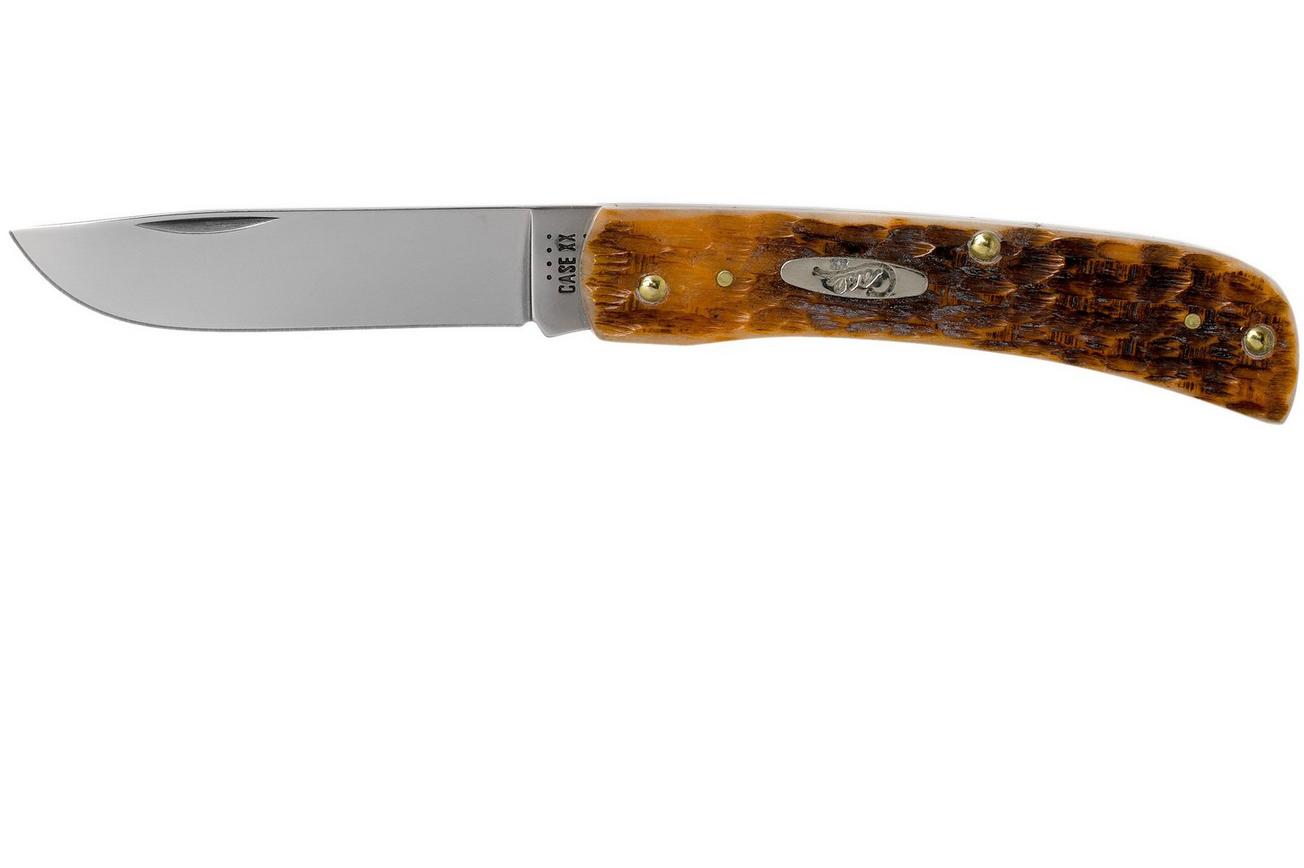 Case Sod Buster Jr Amber Jigged Bone, 30092, 6137 CV zakmes