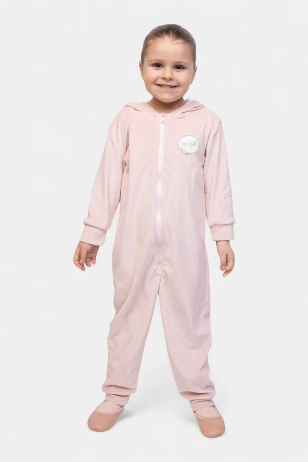 Papillon sport onesie roze