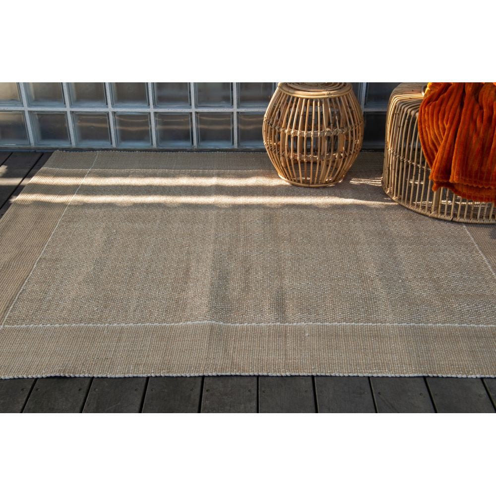 Tapis intérieur - minorque- 200 x 300 cm - marron/beige - cezare