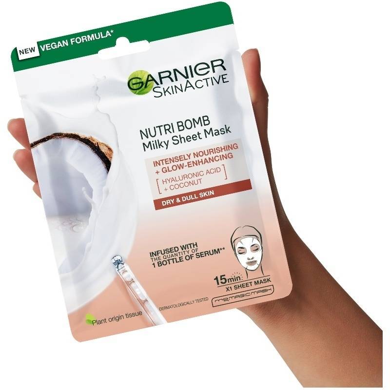 Garnier Skinactive Nutri Bomb Milky Tissue Mask 1 Piece