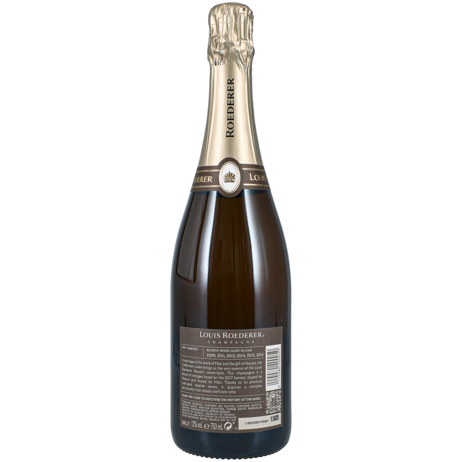 Champagne AOC brut Premier Louis Roederer -75cl