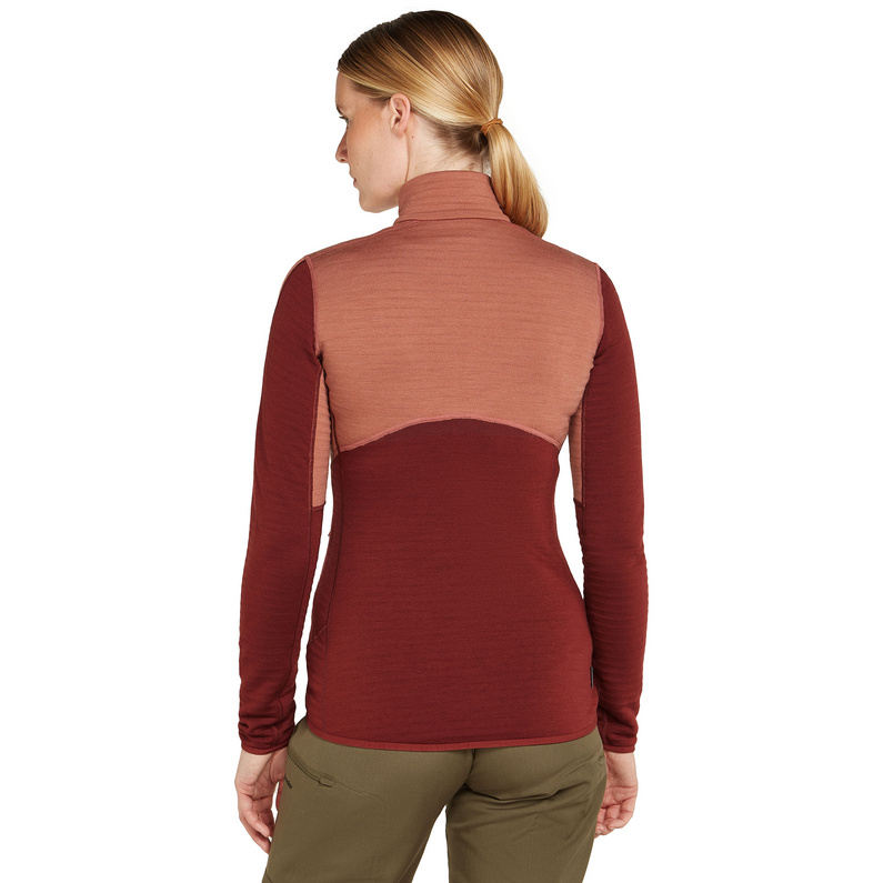 Icebreaker Damen 400 RealFleece Descender Jacke