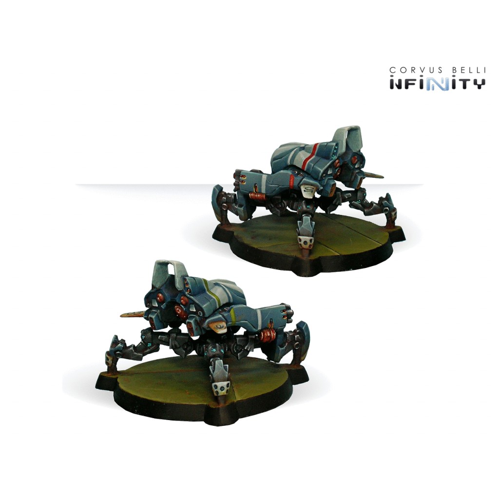 Infinity - PanOceania - Armbots Bulleteer (Spitfire, Heavy Shotgun)