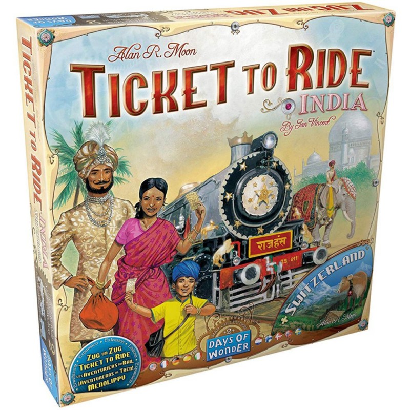 Les Aventuriers du rail - Indes et Suisse