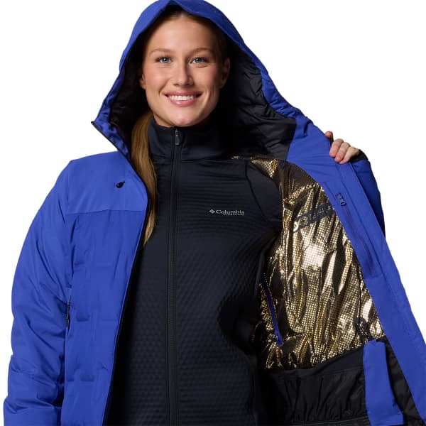 Veste de ski COLUMBIA WILDCARD IV DOWN JACKET W CLEMATIS BLUE
