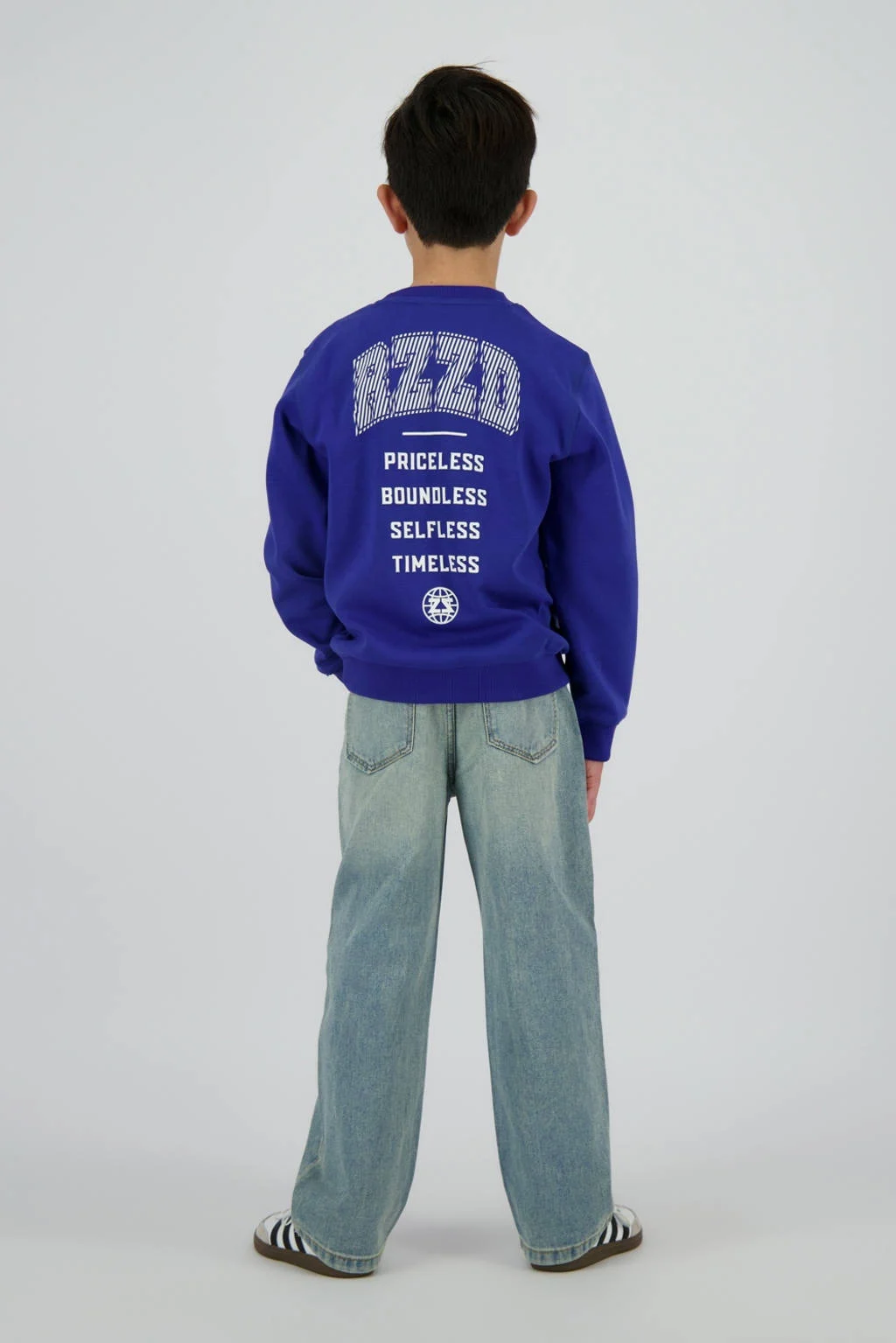 Raizzed sweater blauw