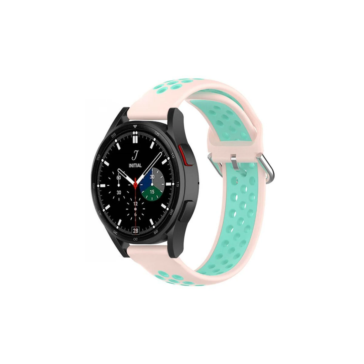 EBN Sport Armband Samsung Galaxy Watch 4 Classic 46mm - Rosa/mynte