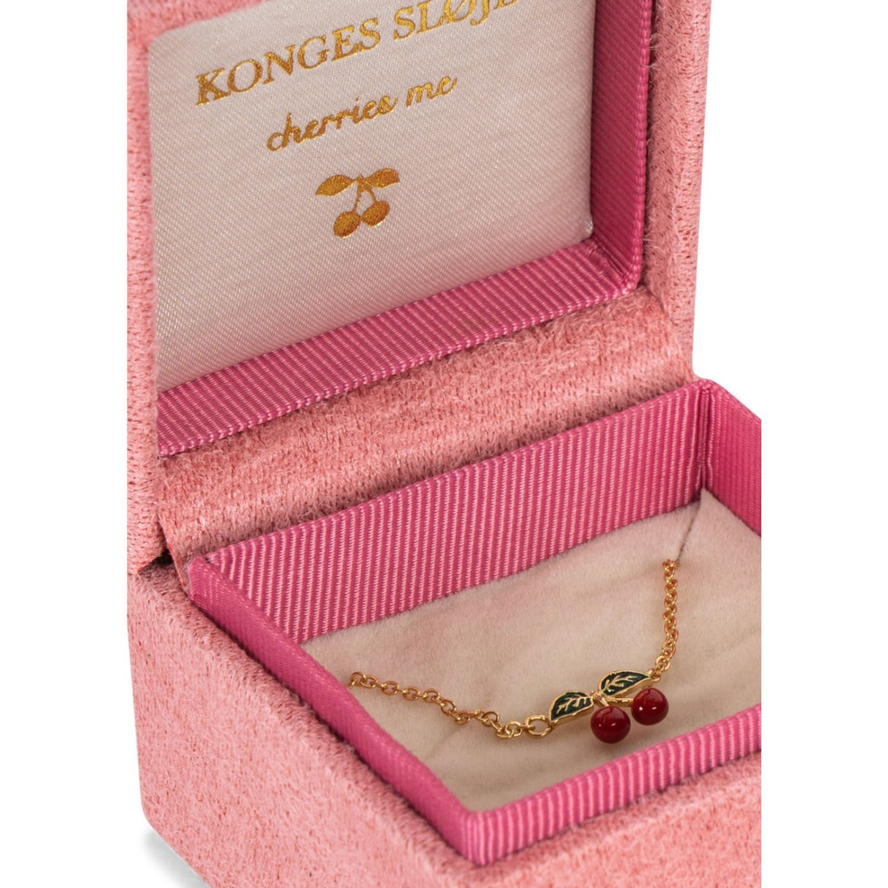 Køb Konges Sløjd Cherry 24K Guld Belagt Cherry Halskæde