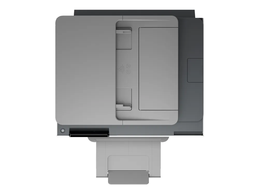 HP Officejet Pro 9130b All-in-One - Multifunktionsprinter - farve - blækprinter - Legal (216 x 356 mm) (original) - A4/Legal (medie) - op til 23 spm (kopiering) - op til 25 spm (udskriver) - 250 ark - 33.6 Kbps - USB 2.0, LAN, Wi-Fi(ac), USB vært - c