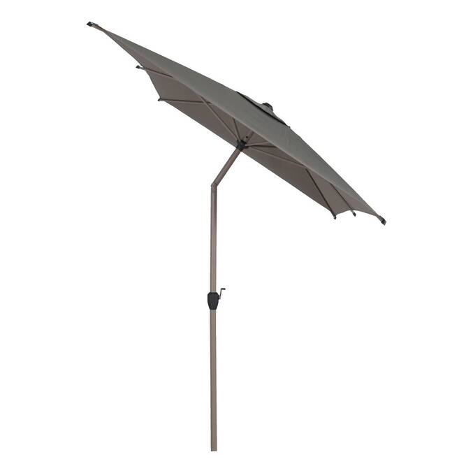 Parasol droit rectangulaire inclinable LOOMPA Café