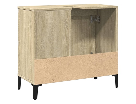 VIDAXL - Armoire salle de bain chêne sonoma 65x33x60 cm